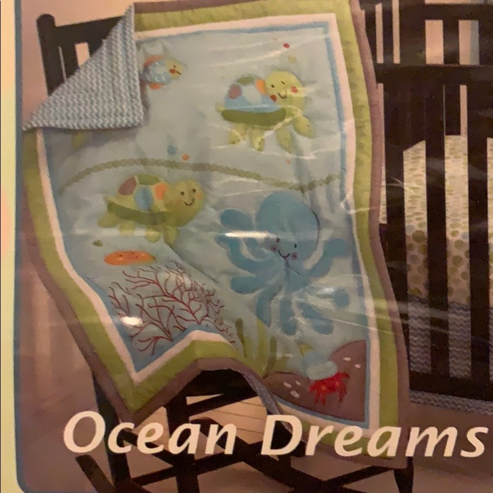 NoJo Ocean Dreams Crib Set